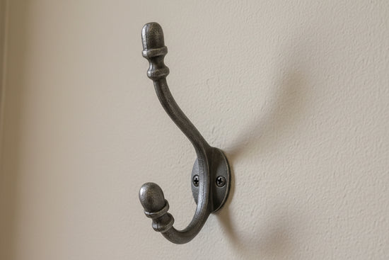 Acorn Double Coat Hook freeshipping - Cast & Wood