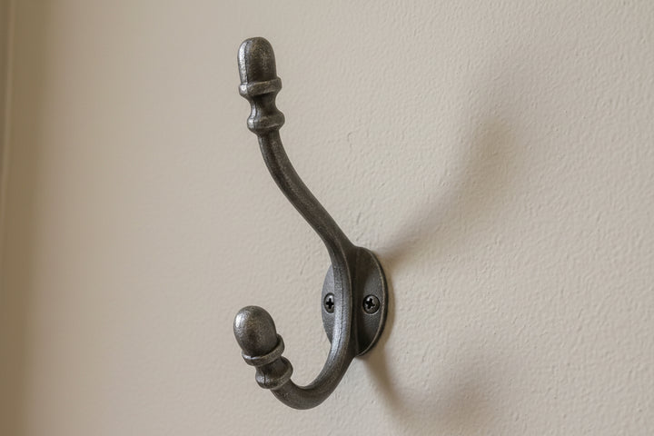 Acorn Double Coat Hook freeshipping - Cast & Wood