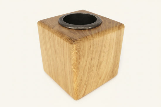 Solid Oak Tea Light Candle Holder freeshipping - Cast & Wood