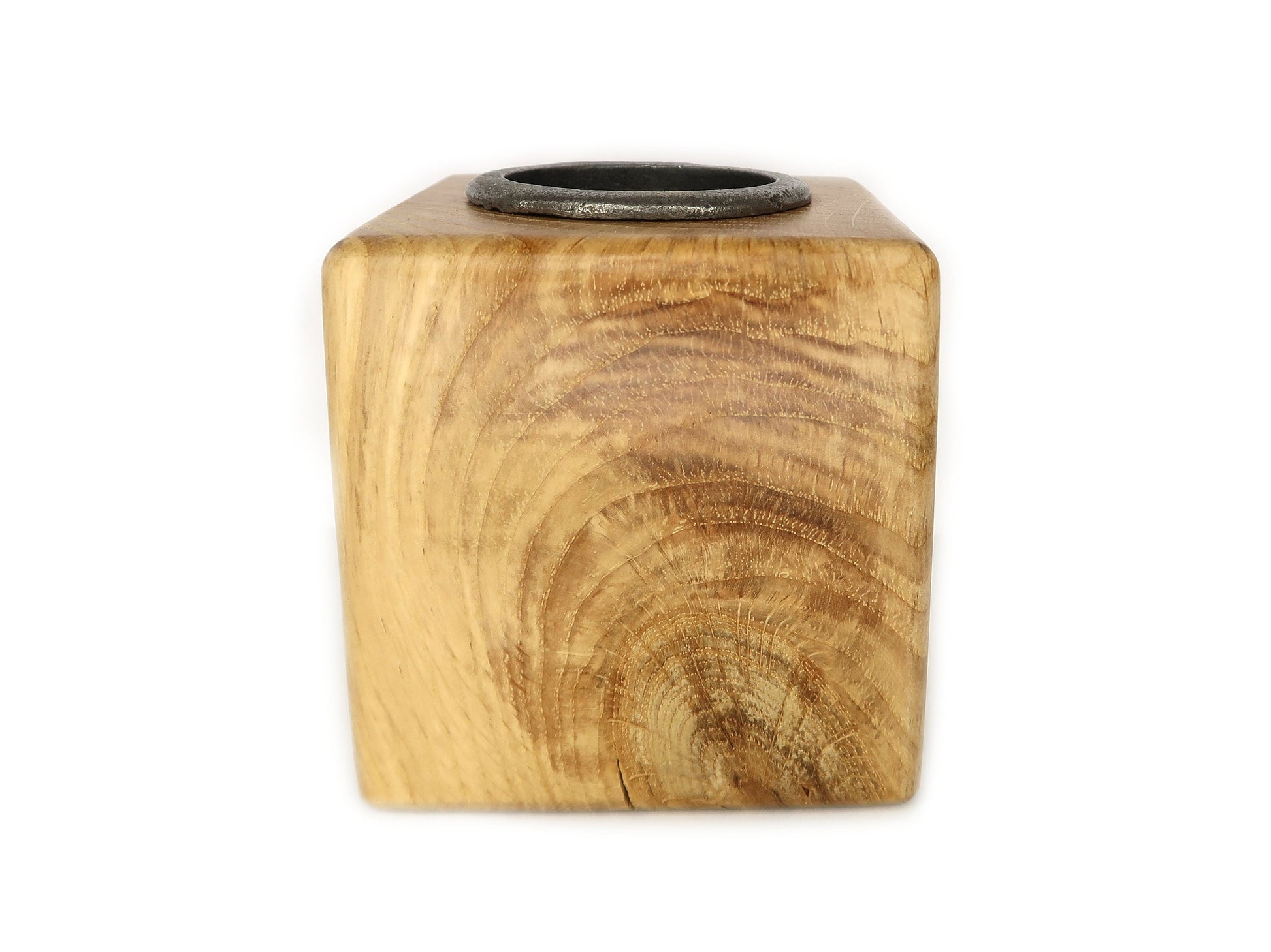 Solid Oak Tea Light Candle Holder freeshipping - Cast & Wood